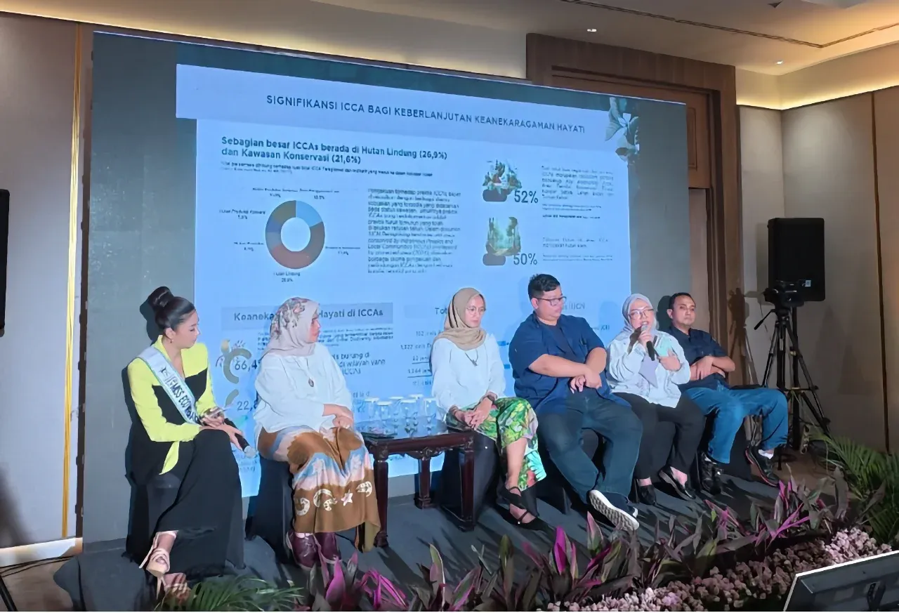Cindy Julianty, memaparkan data status terkini ICCA edisi Mei 2025