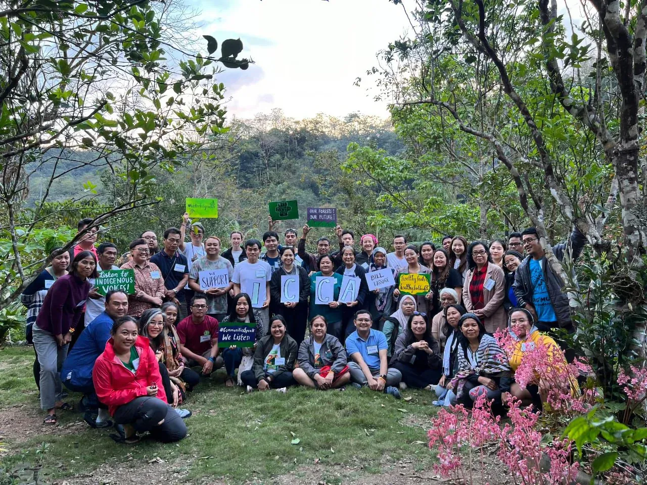 Image: Group photo demanding ICCA policy ratification in the Philippines