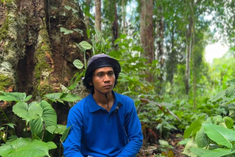 Ignatius Tondi. Photo: Aseanty Pahlevi/Mongabay Indonesia