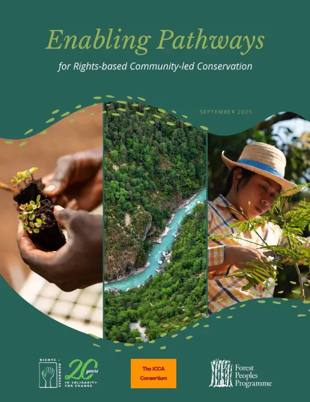 Enabling Pathways for Rights-based Community-led Conservation
