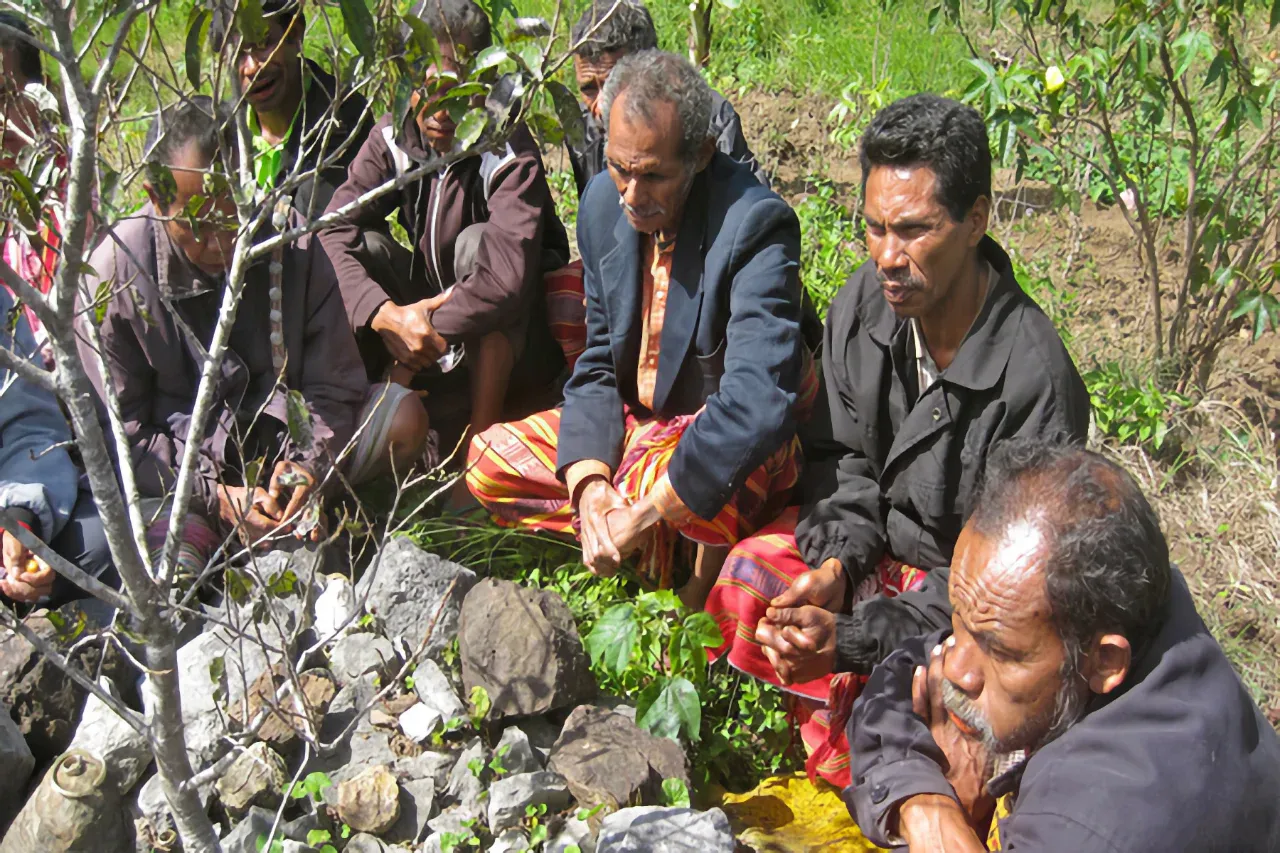 The community holds traditional rituals, expressing gratitude for God's blessings on nature. The community is also obliged to protect nature from damage. Photo: Formada NTT