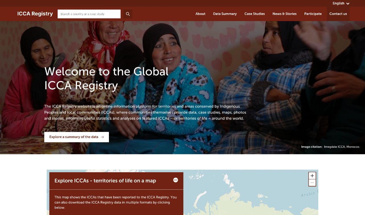 UN WCMC – ICCA registry