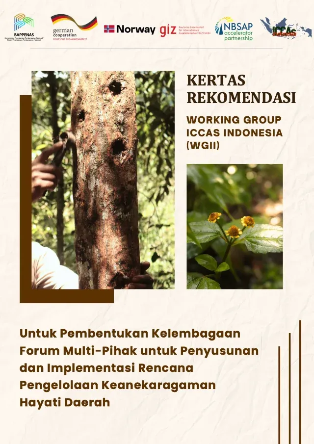 Kertas Rekomendasi Untuk Pembentukan Kelembagaan Forum Multi-Pihak untuk Penyusunan dan Implementasi Rencana Pengelolaan Keanekaragaman Hayati Daerah
