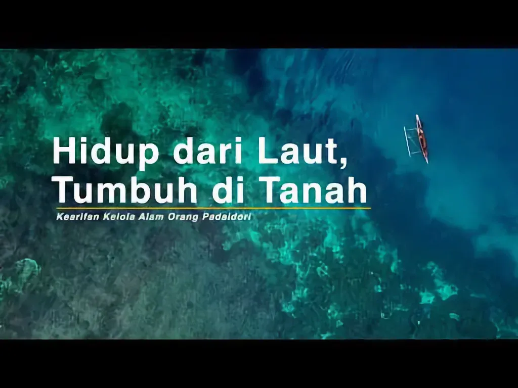  Hidup dari Laut, Tumbuh di Tanah, Kearifan Kelola Alam Orang Padaidori